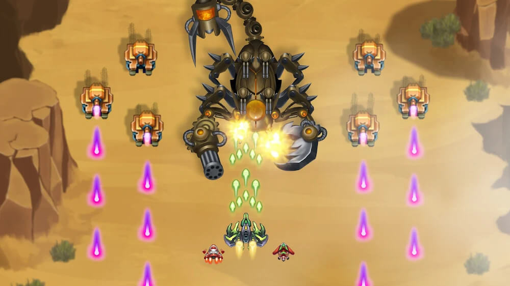Sky Raptor: Space Shooter screenshot 4