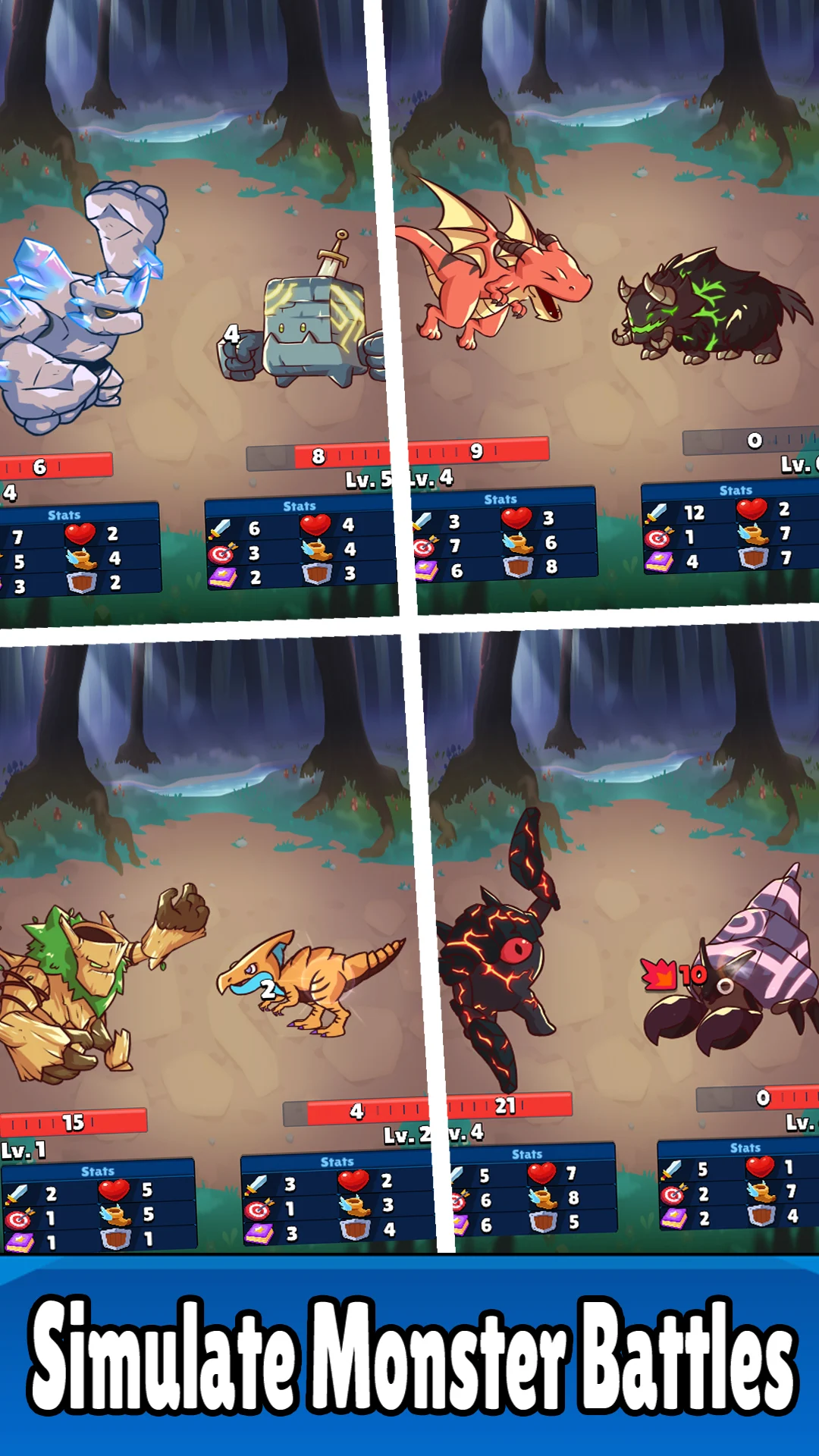 Monster RPG: AFK Idle Clicker gameplay screenshot 5