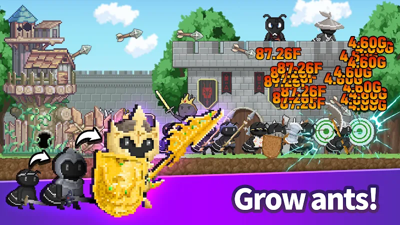Ant Hero: Defense Idle RPG screenshot 3