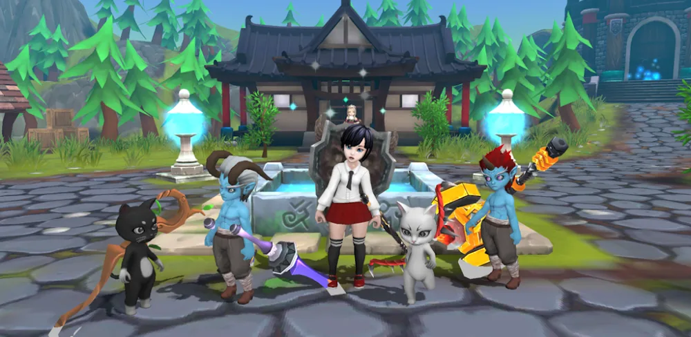 Aniya: Idle RPG screenshot 1