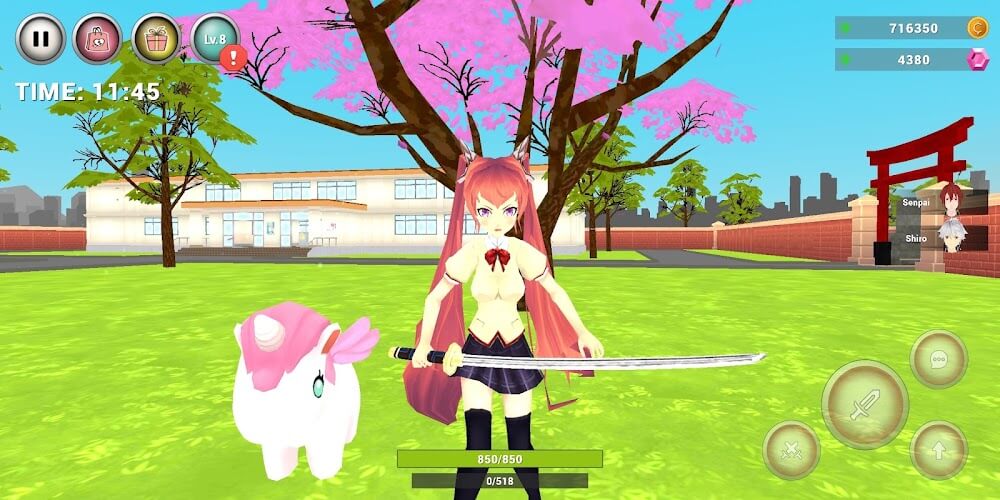 Anime High School Simulator screenshot 3