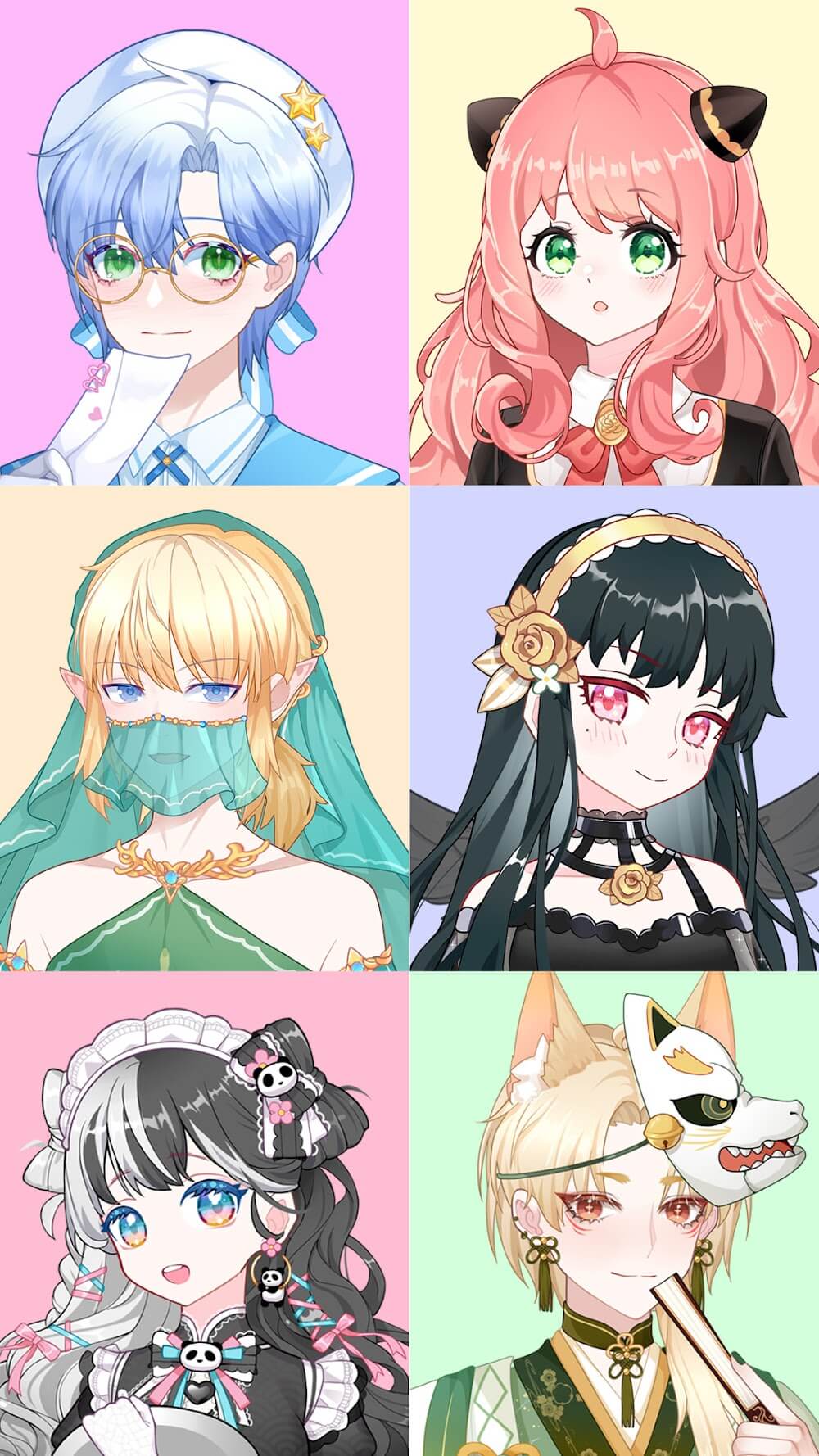 Anime Avatar Maker Creator screenshot 2