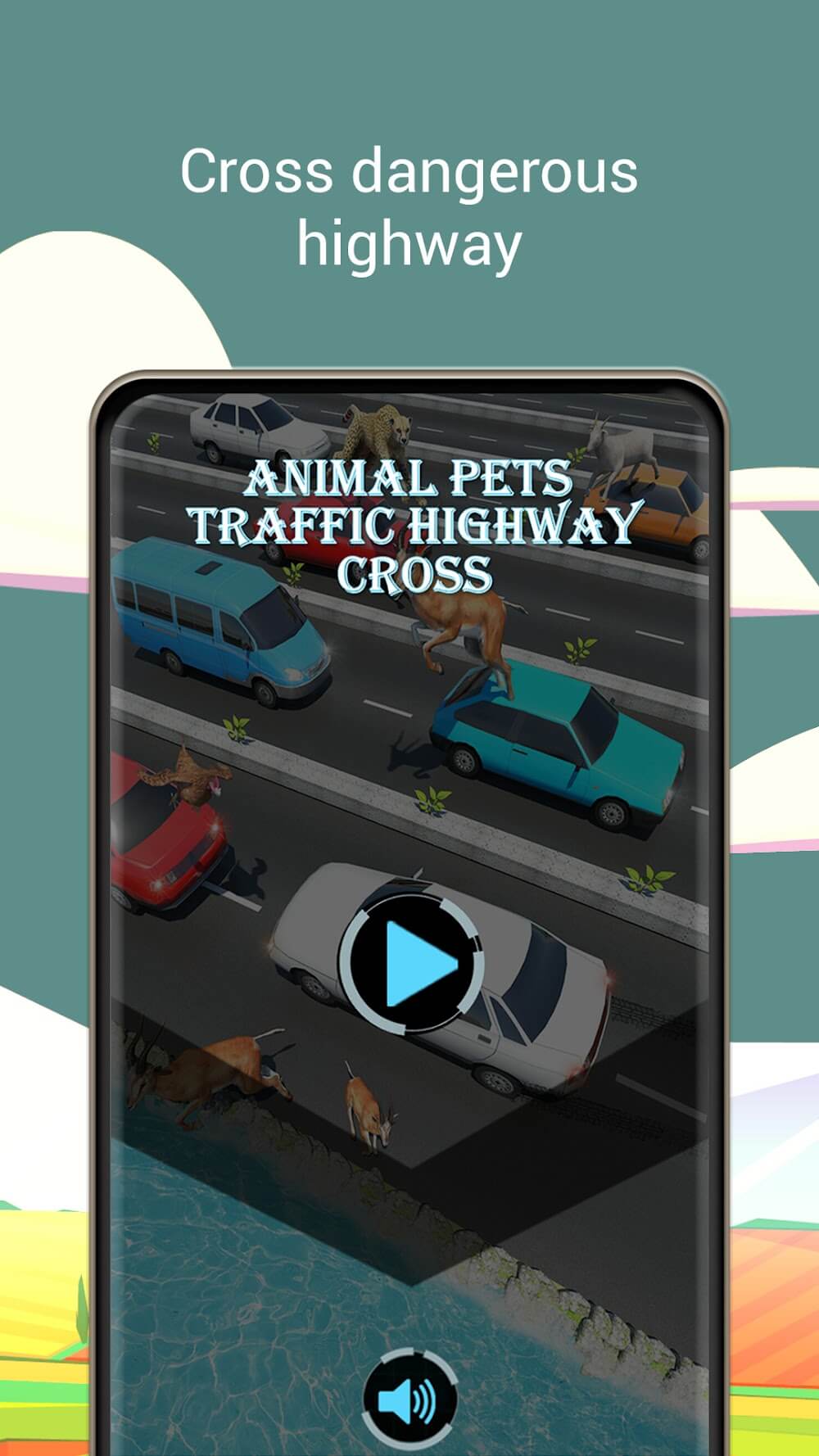 Screenshot 2: Animal Pets Traffic Highway