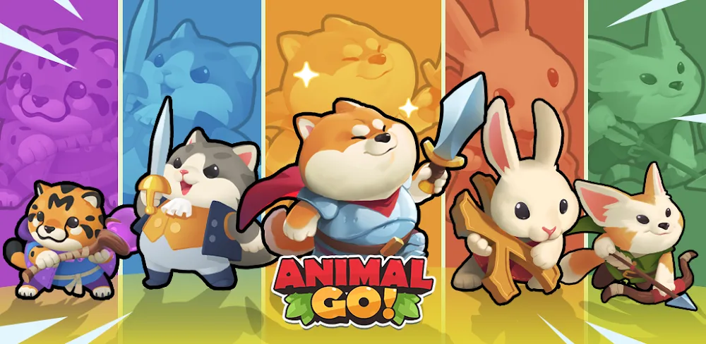 Animal Go! Idle RPG Games screenshot 1