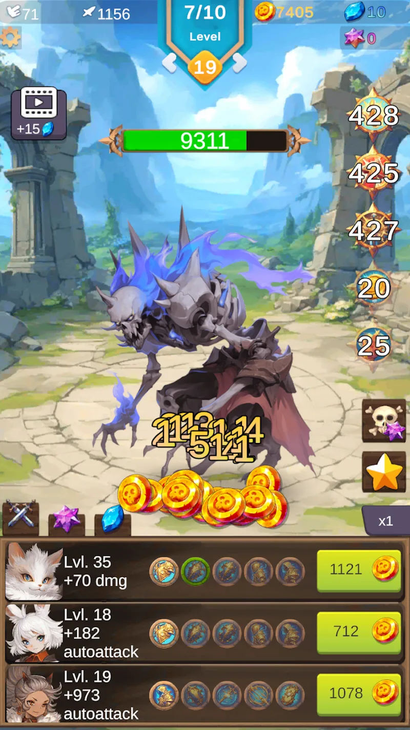 Anima Saga - RPG Clicker screenshot 3