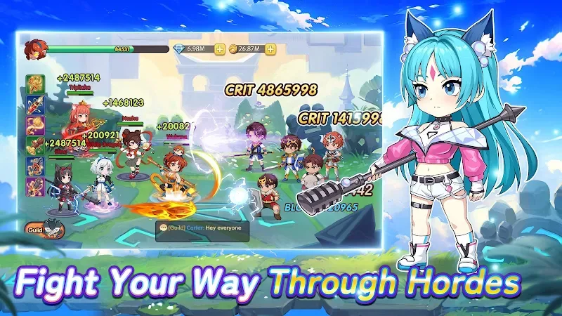 Angry Purrs Idle RPG! screenshot 3