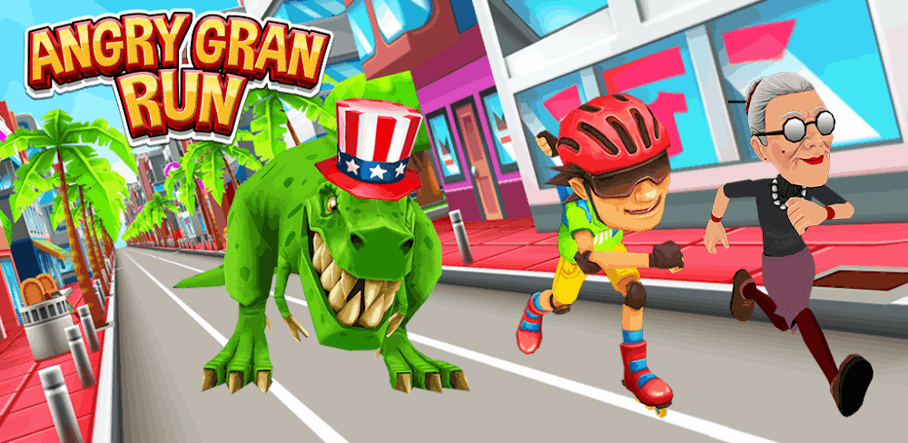 Angry Gran Run screenshot 1