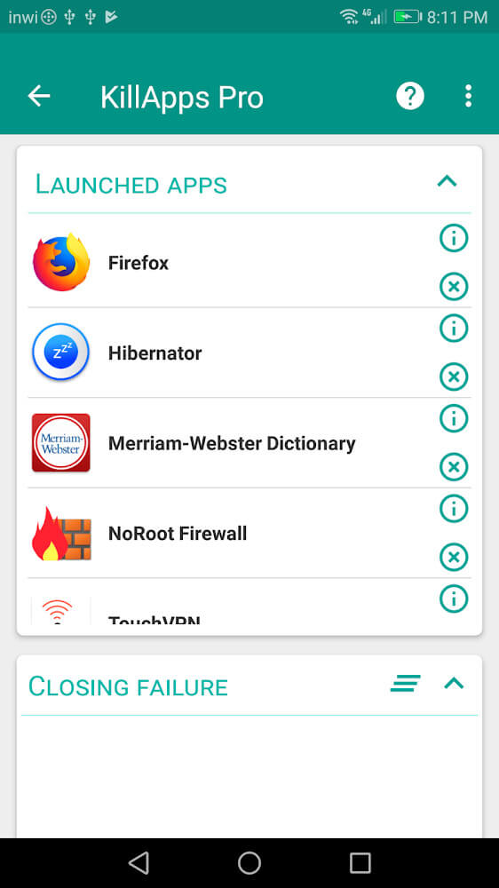 KillApps screenshot 3