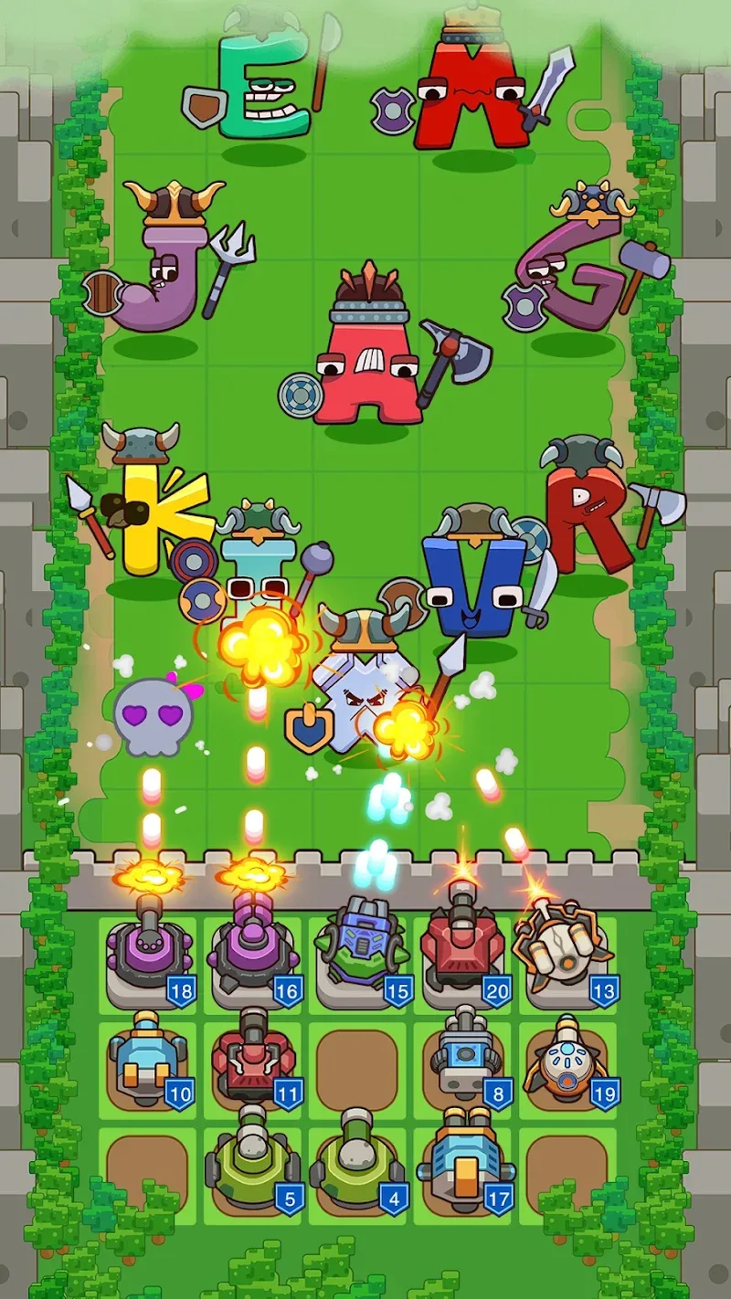 Alphabet Defense Towers Battle screenshot 6