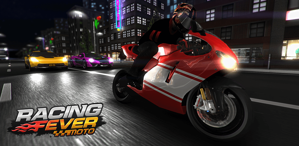 Racing Fever: Moto screenshot 1