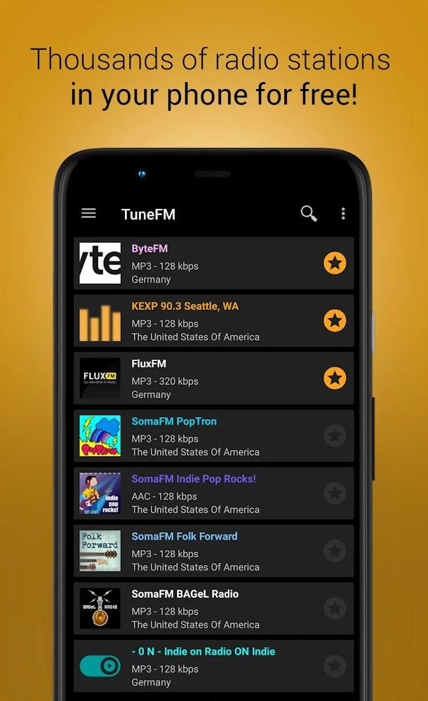 TuneFm screenshot 3
