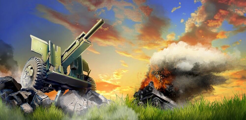 World of Artillery: Cannon gameplay screenshot 1
