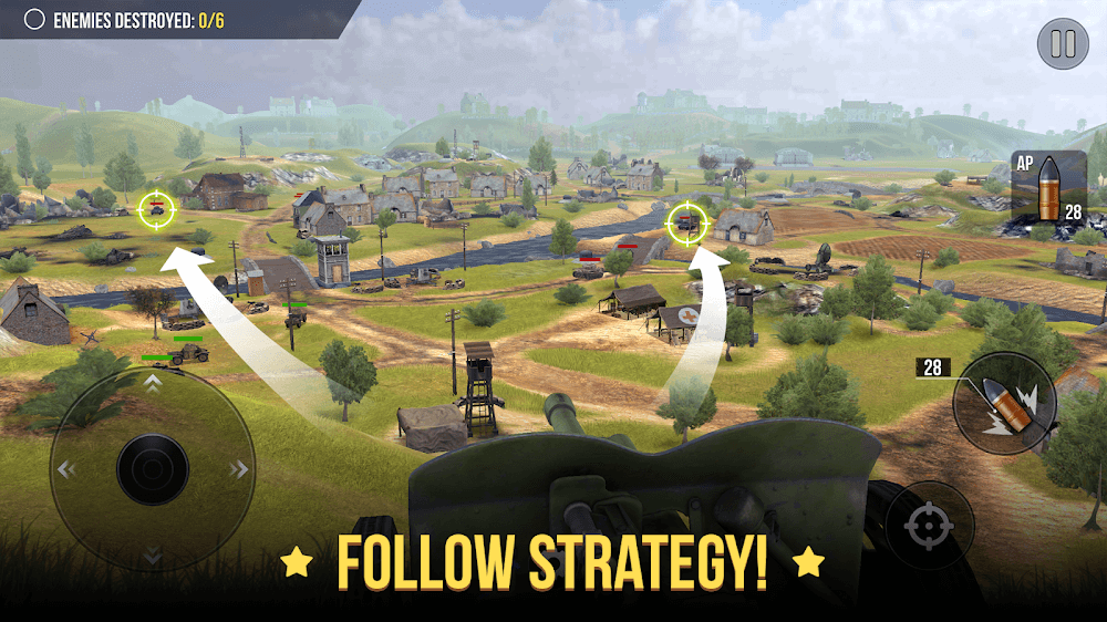 World of Artillery: Cannon gameplay screenshot 6