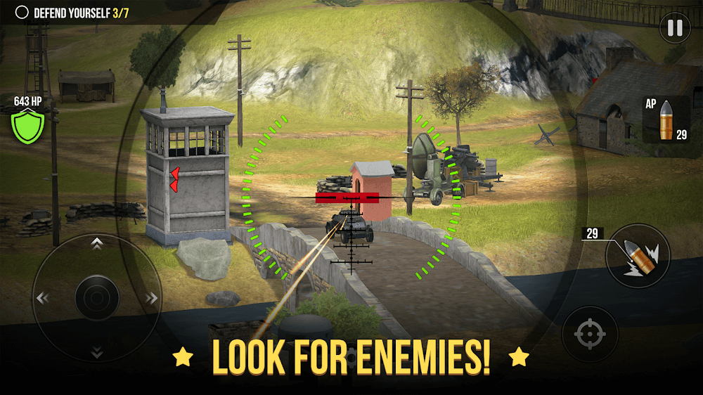 World of Artillery: Cannon gameplay screenshot 3
