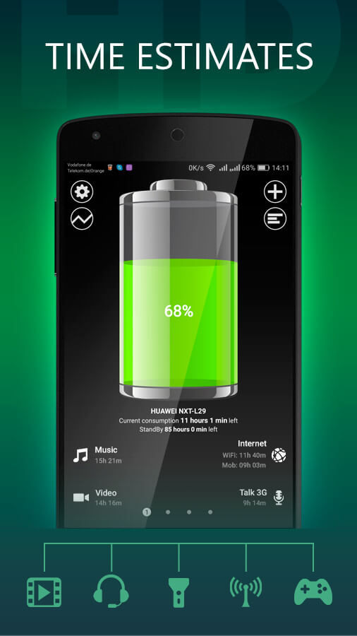 Battery HD Pro screenshot 2