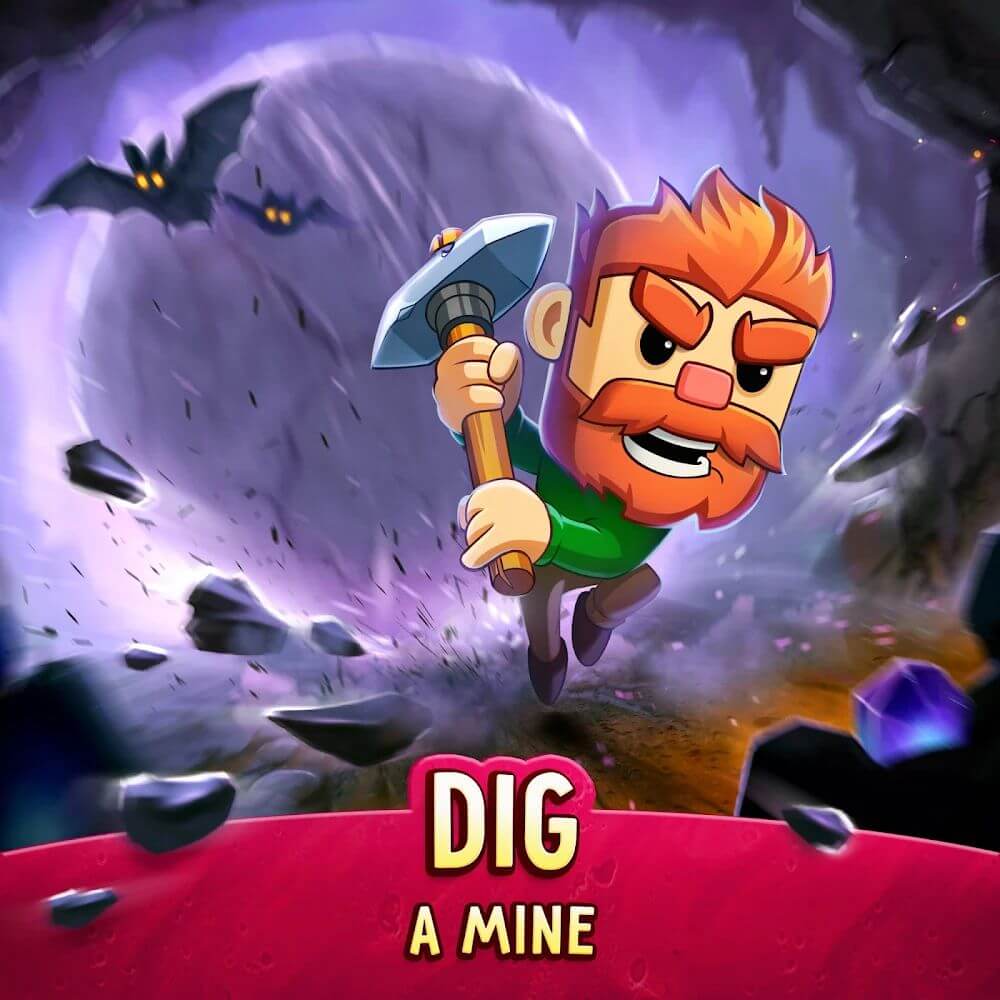 Dig Out! Gold Digger Adventure screenshot 2