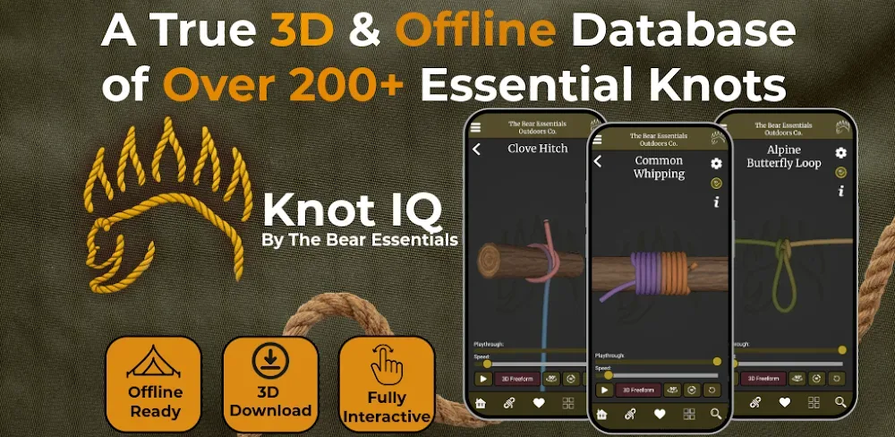 Knot IQ - The Bear Essentials screenshot 1