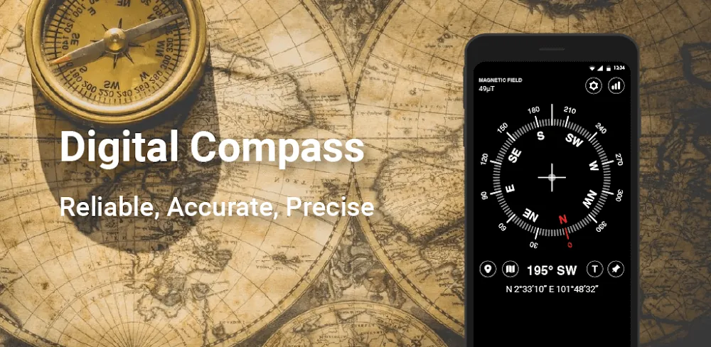 Digital Compass screenshot 1