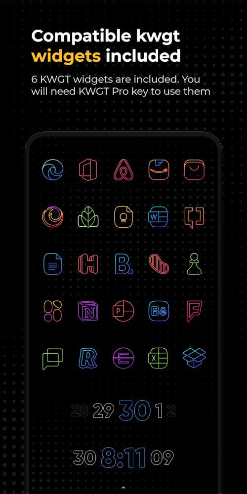 Vera Outline Icon Pack screenshot 4