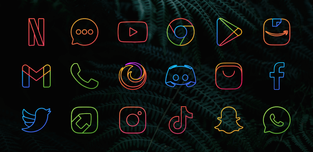 Vera Outline Icon Pack screenshot 1