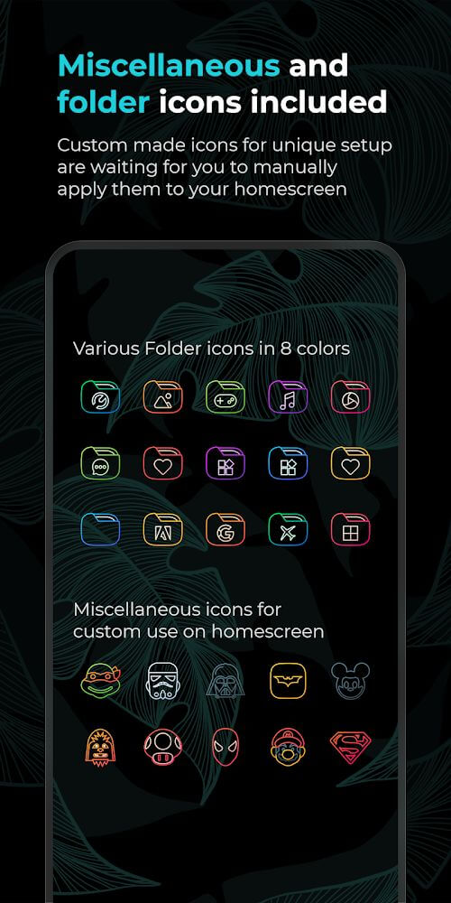 Vera Outline Icon Pack screenshot 6