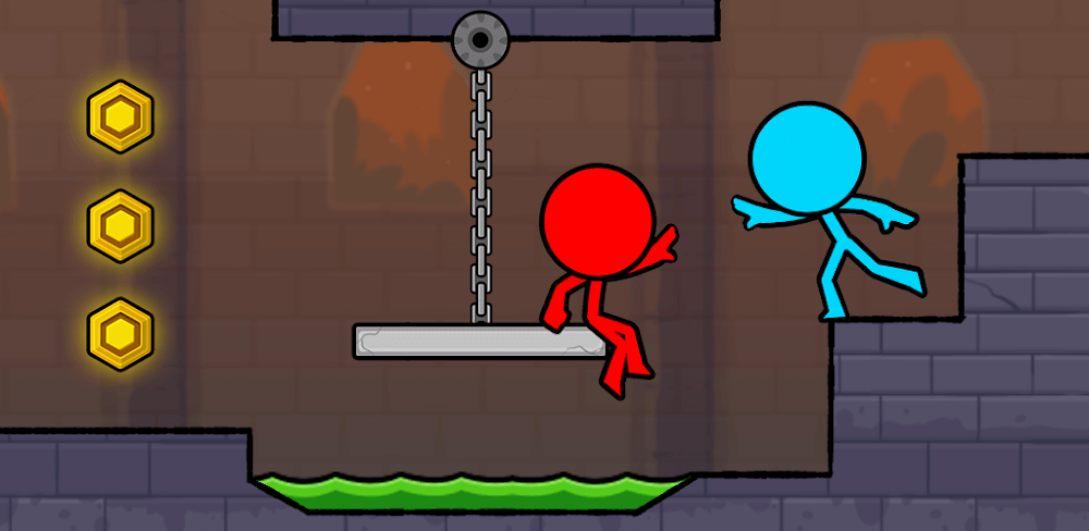 Red and Blue Stickman: Season 2 screenshot 1