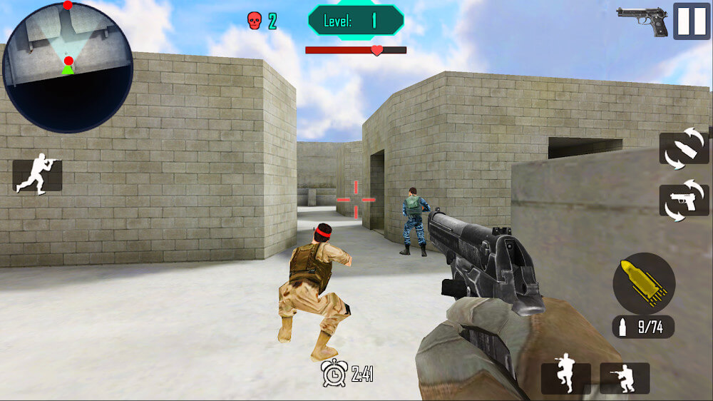 Gun Shoot War: Dead Ops gameplay screenshot 4