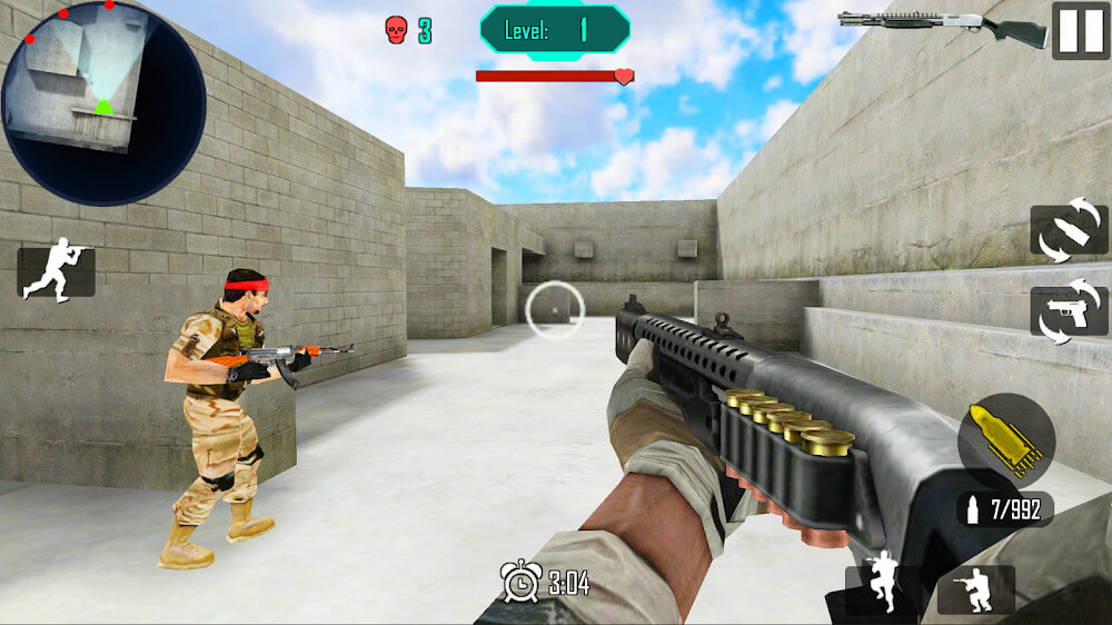 Gun Shoot War: Dead Ops gameplay screenshot 3