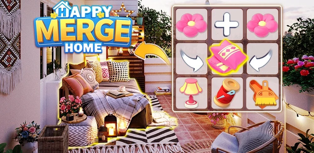 Happy Merge Home screenshot 1