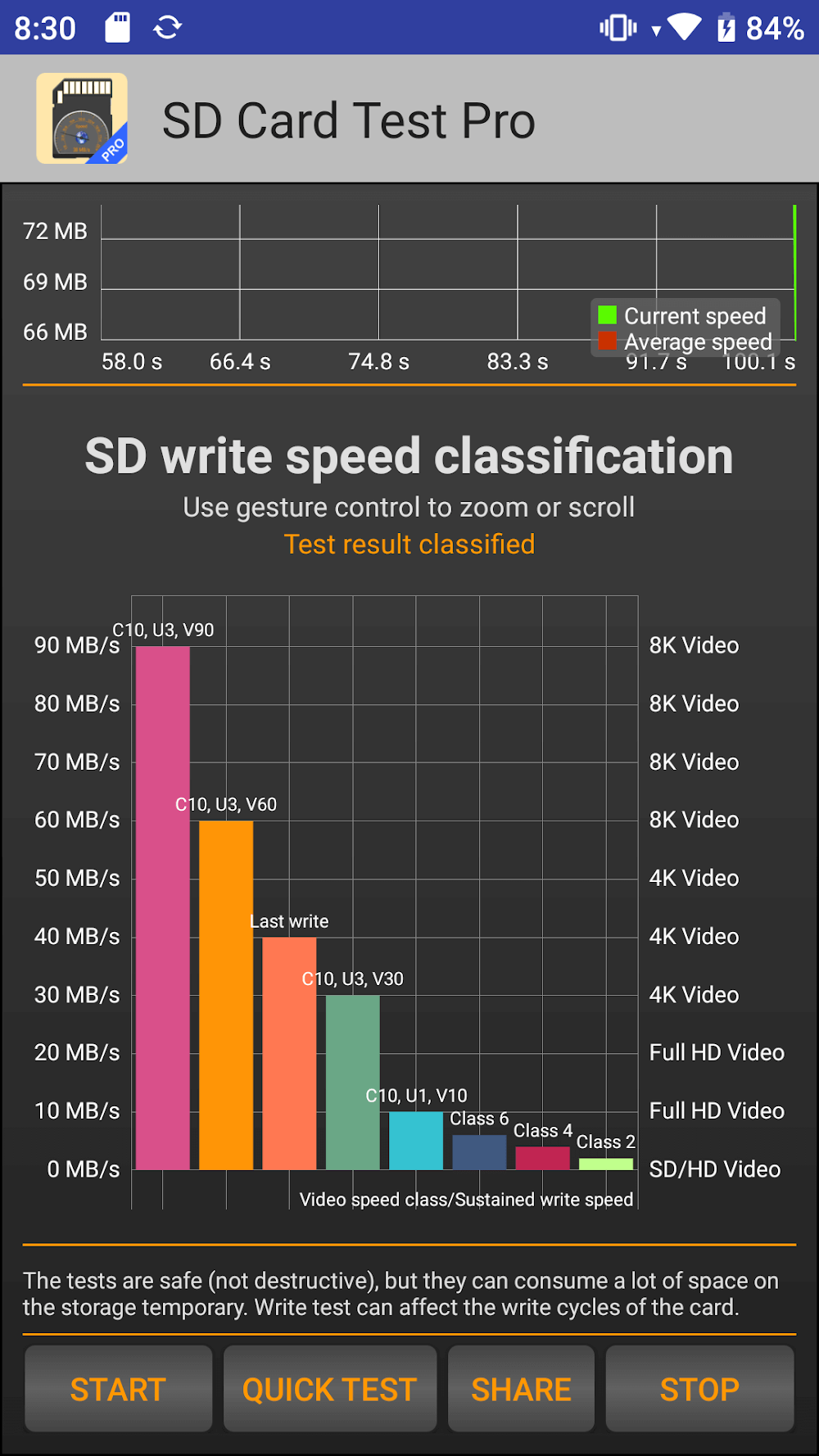 SD Card Test Pro screenshot 4