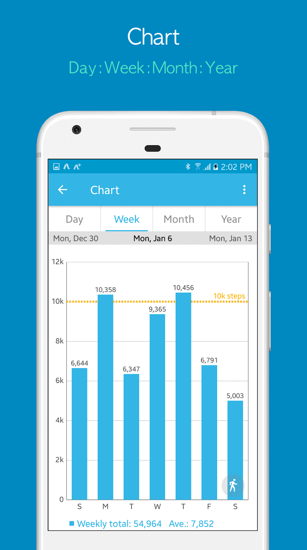 Accupedo Pedometer screenshot 5