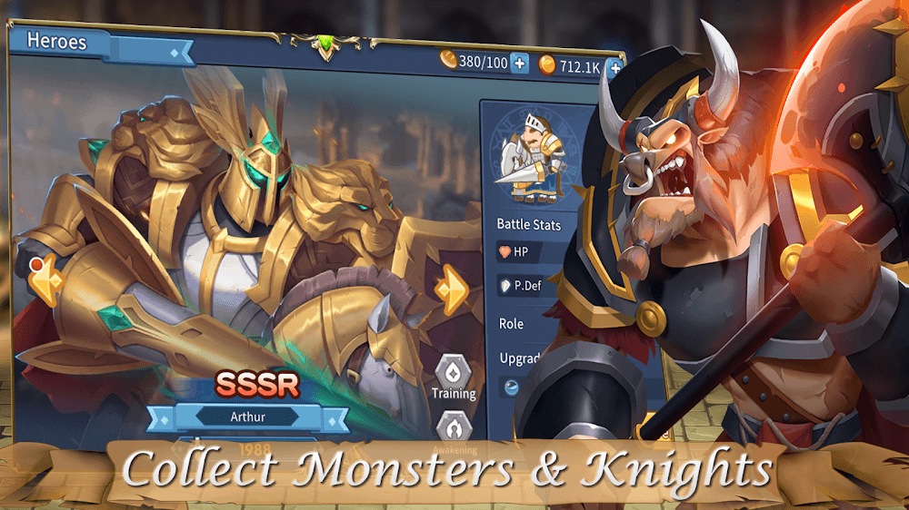 Monster Knights gameplay screenshot 4