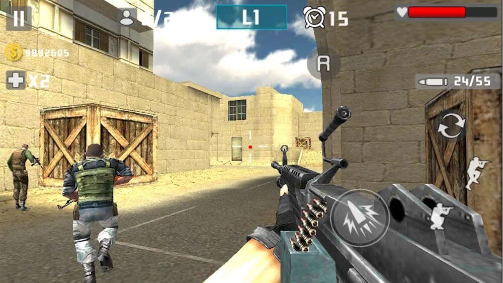 Gun Shot Fire War screenshot 2