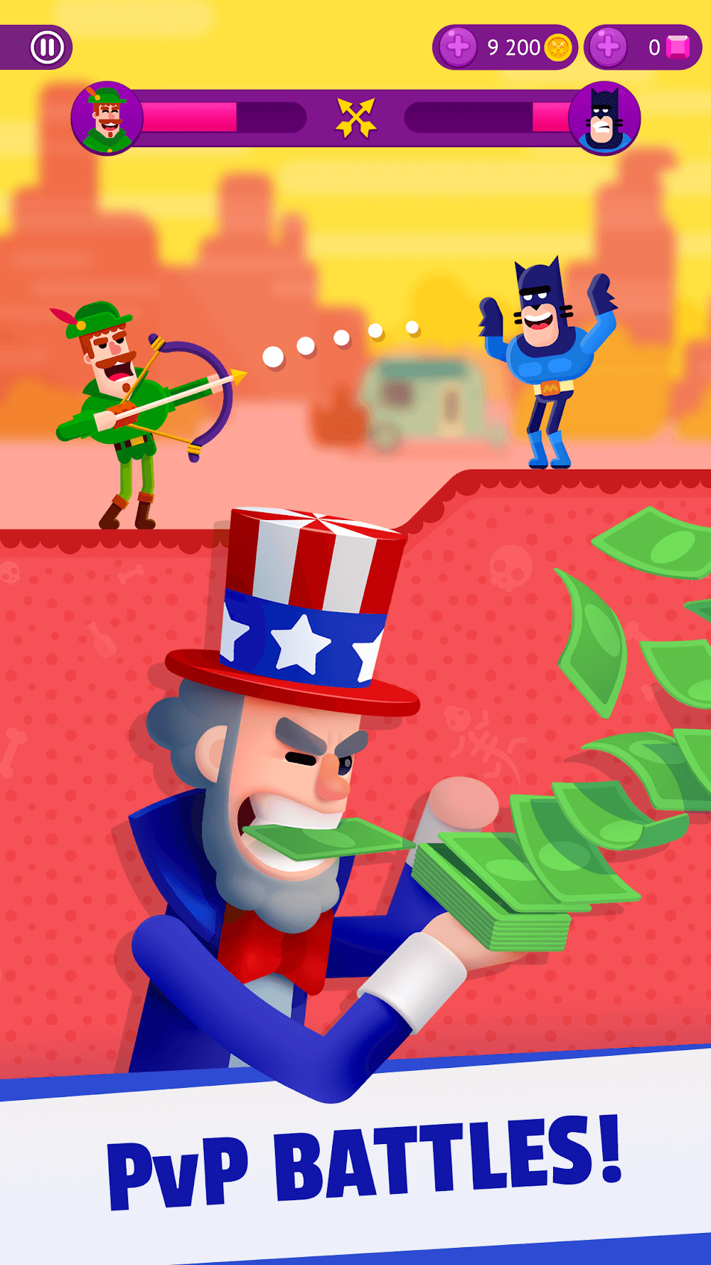 Ultimate Bowmasters gameplay screenshot 5