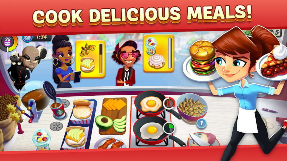Diner DASH Adventures screenshot 4
