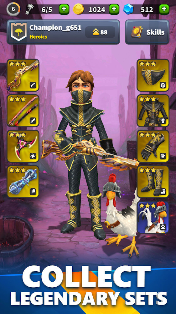Heroics Epic Legend of Archero screenshot 3