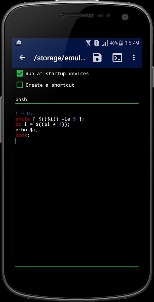 Qute: Terminal Emulator screenshot 5