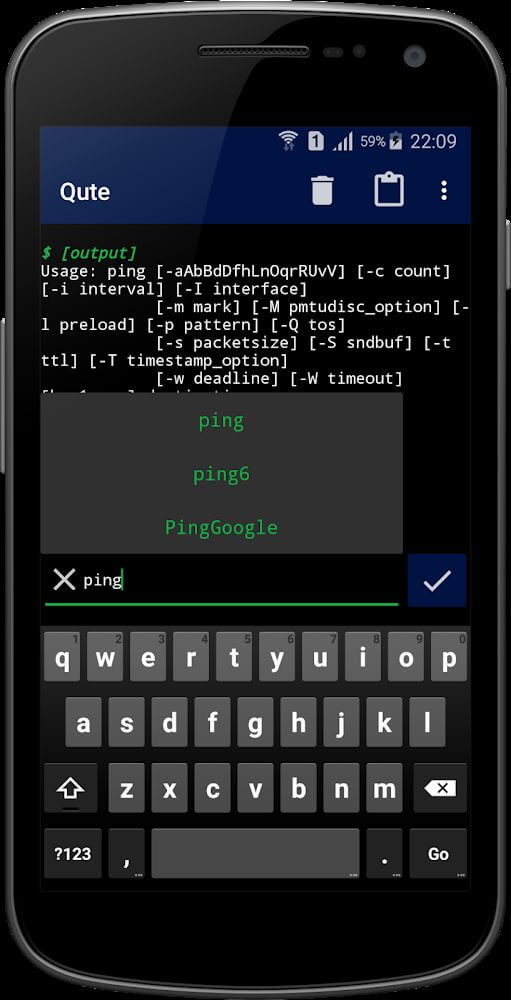 Qute: Terminal Emulator screenshot 4