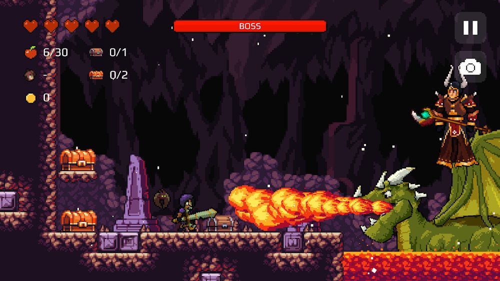 Apple Knight: Action Platformer Pro screenshot 2