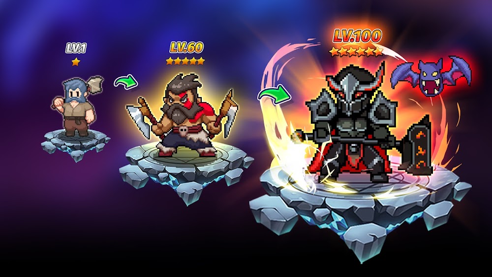 Guardian War: RPG Pixel Games screenshot 4