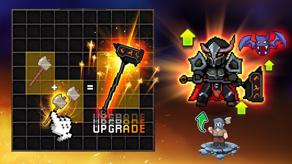 Guardian War: RPG Pixel Games screenshot 3