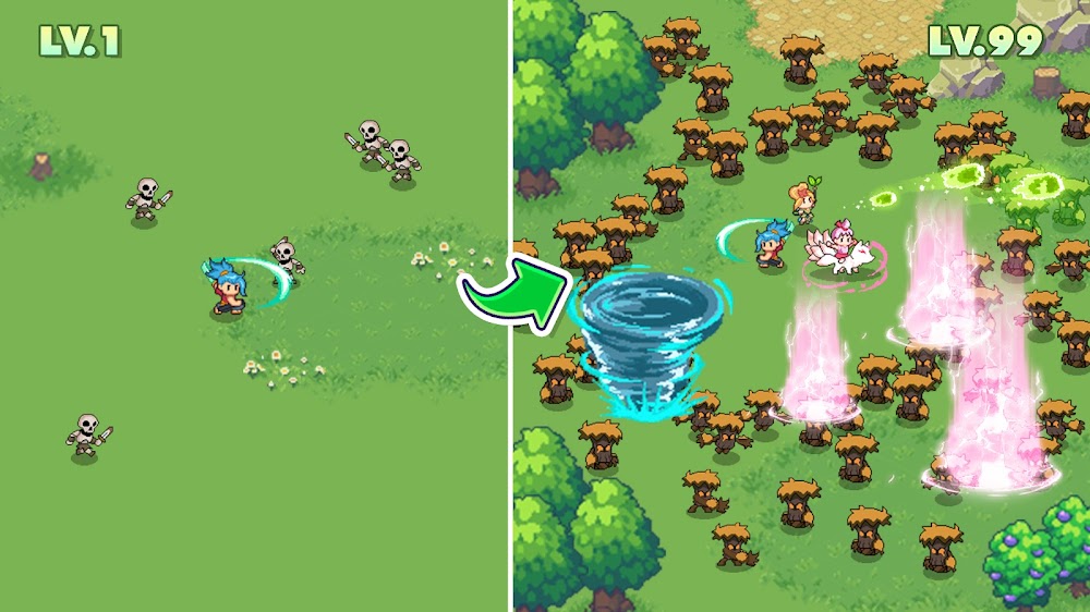 Guardian War: RPG Pixel Games screenshot 6