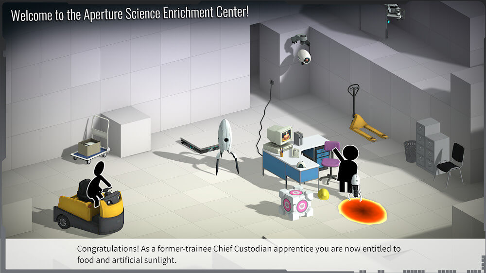 Bridge Constructor Portal gameplay screenshot 2