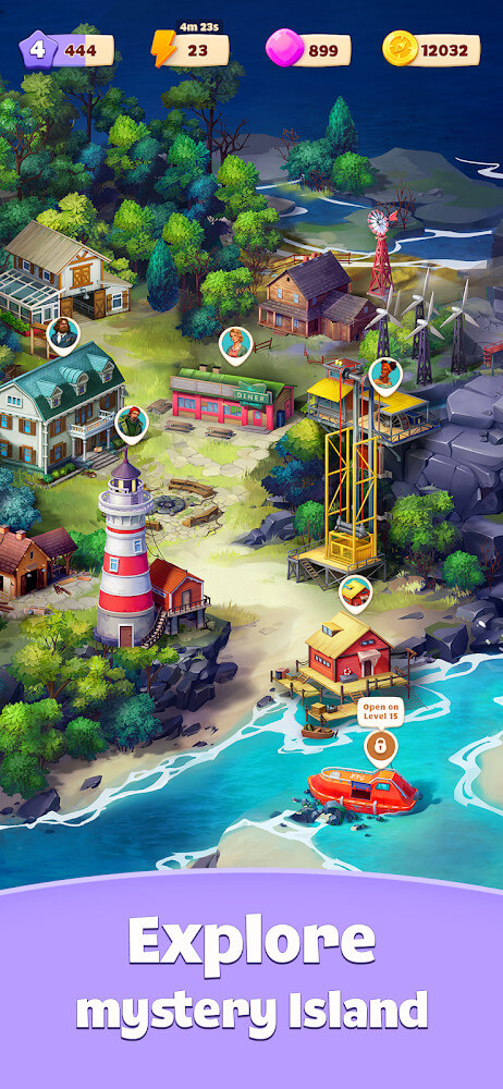 Merge Mystery: Lost Island gameplay screenshot 3
