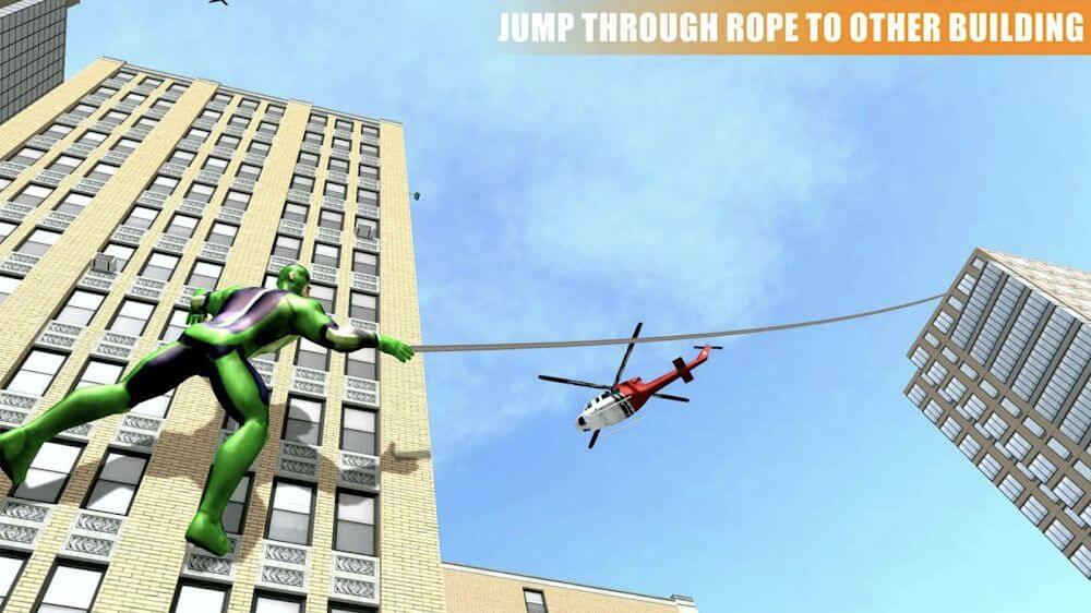 Miami Rope Hero Spider screenshot 6