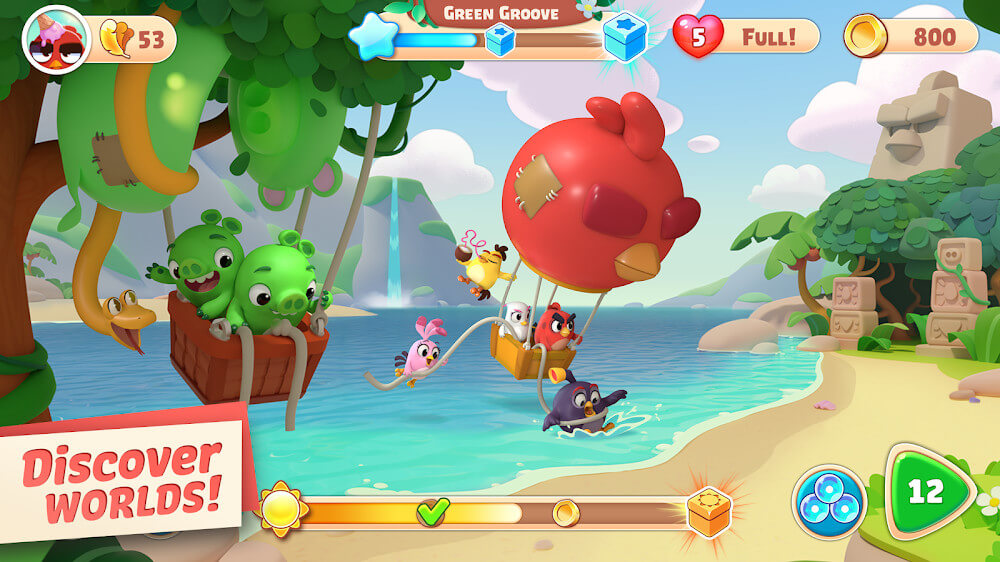 Angry Birds Journey screenshot 3