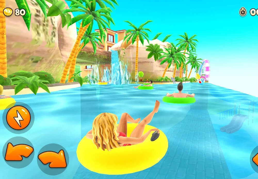 Uphill Rush Water Park Racing screenshot 2