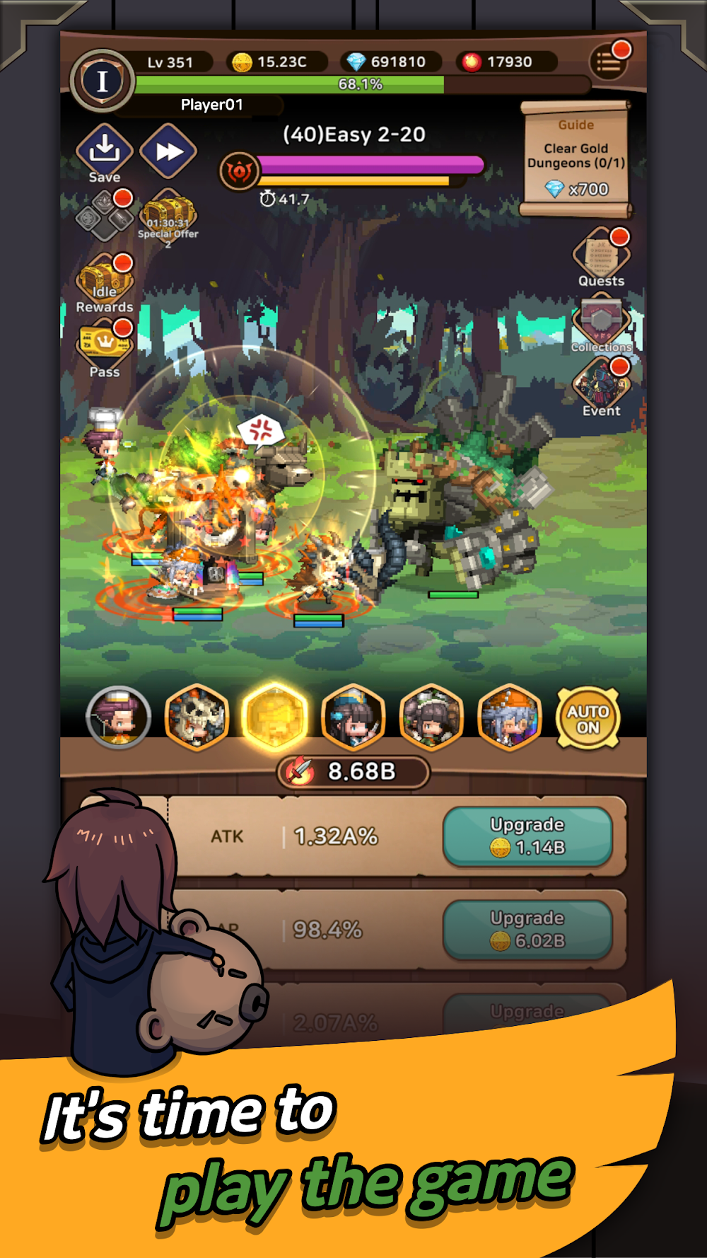 Hero Kingdom : Idle RPG screenshot 6