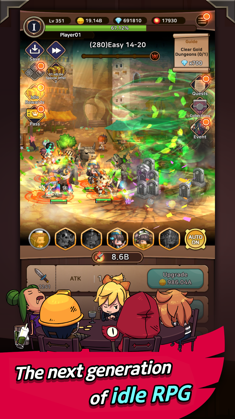 Hero Kingdom : Idle RPG screenshot 3