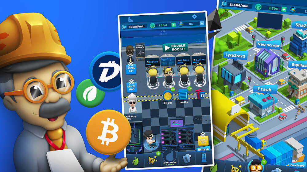 Crypto Idle Miner screenshot 2